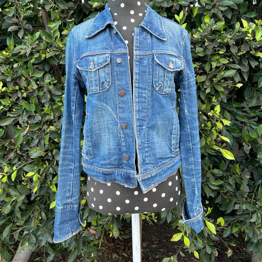 Joes Classic Blue Denim Jacket Women Size Small - Picture 2 of 11